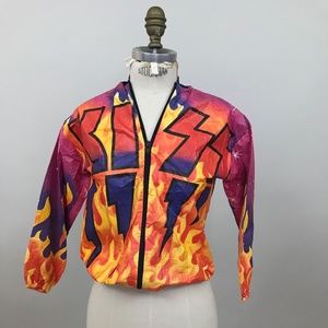 1980's paper Kiss Bomber jacket XS